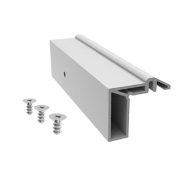 Perfil sup. separador STAR/EXCELL. Anod. plata Mate 5mts.