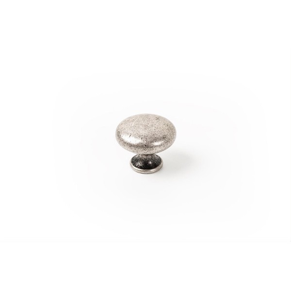 DUKE - Pomo plata antigua D31mm