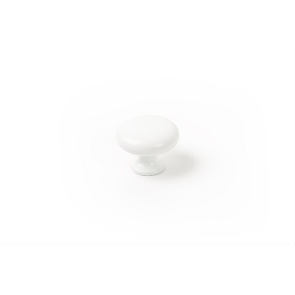 DUKE - Pomo blanco mate D31mm