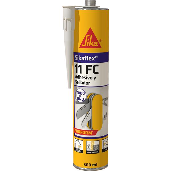 Cartutx poliureta Sika negre 11FC 300 cm3