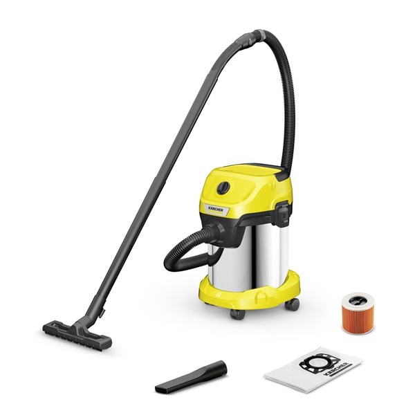 ASPIRADOR SECO LIQUID 17L INOX 1000 W