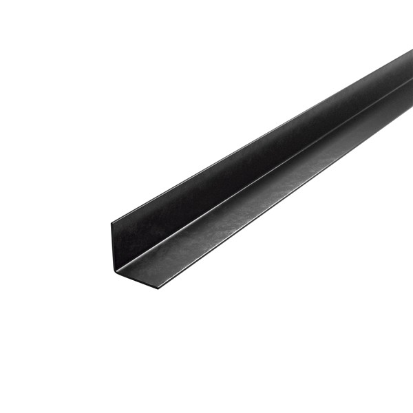 Angle 20x20-2,5M alumini negre 