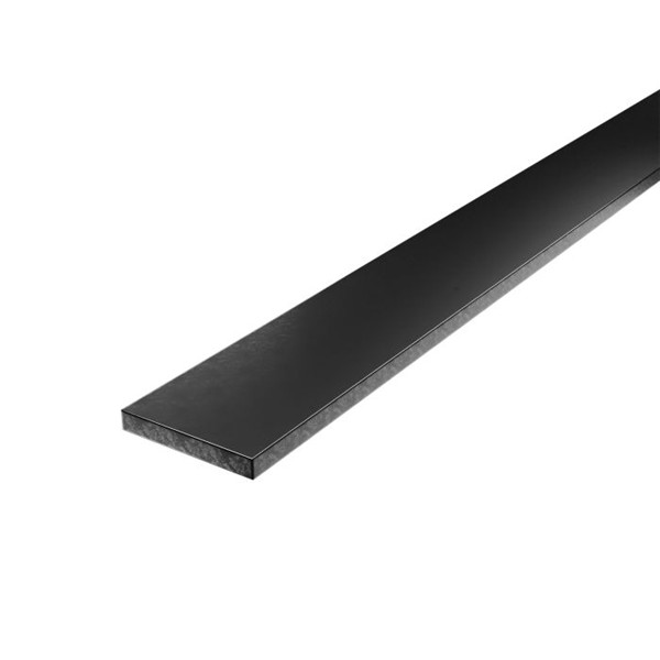 Pletina 20x3-2,5M alumini negre mate 