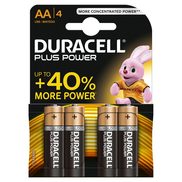 Pila Duracell POWERPLUS BL4 LR06