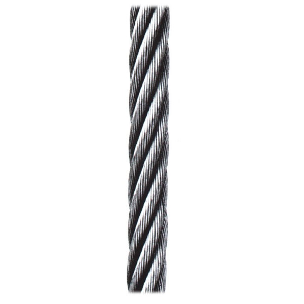 Rull cable galv. 15mts. 6x7+1. 2mm.