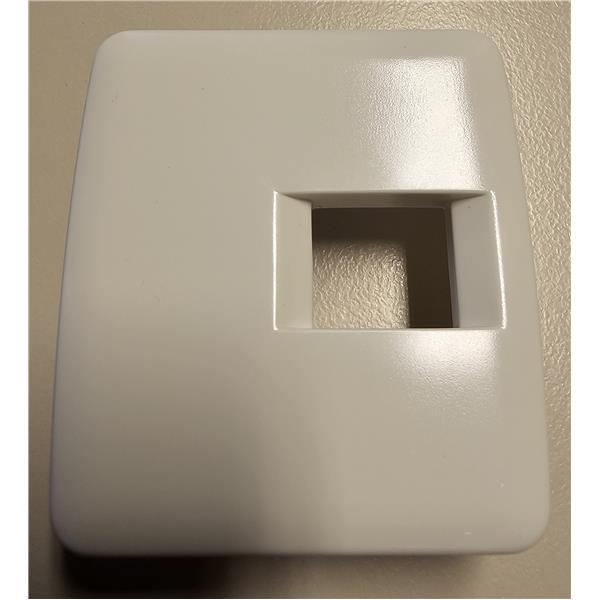 Tapa toma de tel&egrave;fon / inform&aacute;tica Arco blanco alpino