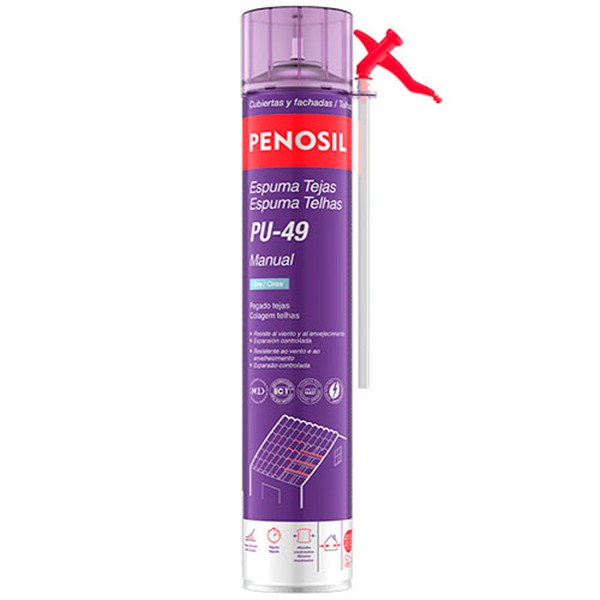 Escuma poliureta PENOSIL canula TEULES PU-49M gris 750ml