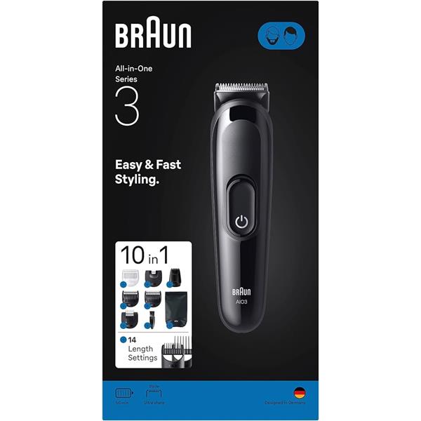 AFEITADORA CORPORAL BRAUN S3 ALL IN AIO3560