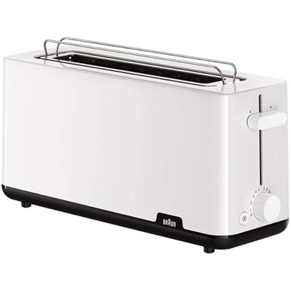 Torradora Braun HT1110WH, 1.030 W, 1 ranura Llarga