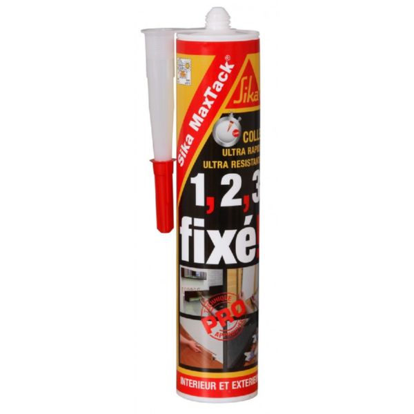 Adhesiu rapid de montatge Sika Max Tack Ultra 300ml