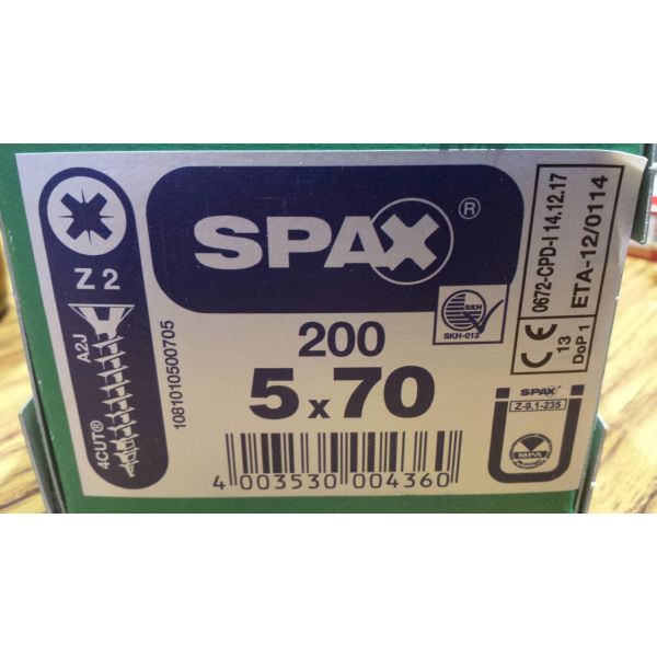 Cargol ABC 5x70 galv. C/P