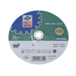 DISCO C PIEDRA PRO PROFER TOP 115X3 MM PT0588