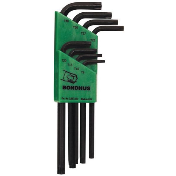 Joc 8 claus torx llargues T9-T40