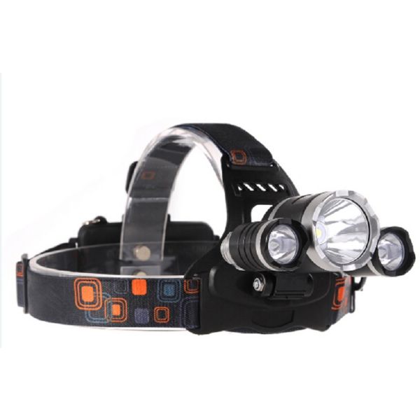 Lot frontal recargable 600 lumens 3 focus