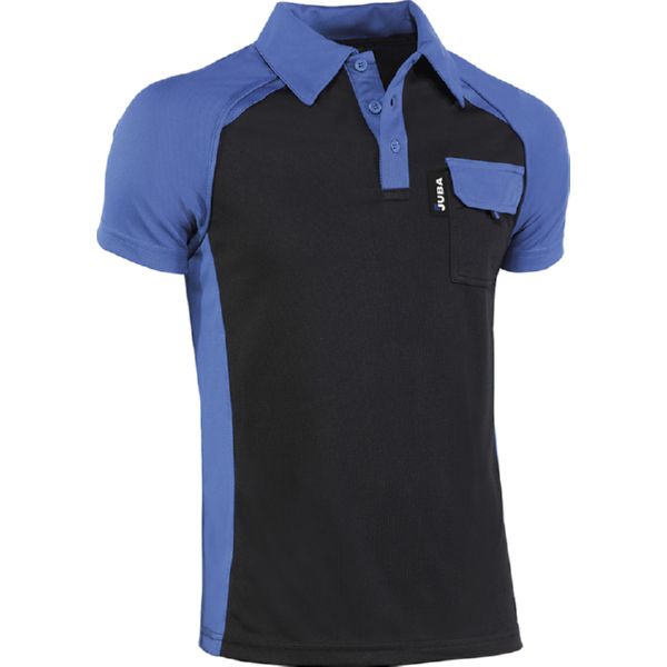 POLO M/CORTA C/BOLSILLO NGR/AZUL M