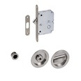 Kit porta corredera niquel satinat Divalfer