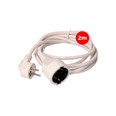 Prolong.maneg.EDM 3x1,5 T/TL 3x1,5mm 2mts Blanc