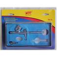 AEROGRAFO PROFESIONAL METAL WUTO  7901 BL