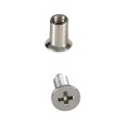 Conjunt cargol mampara inox M5x26