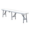 BANCO PLEGABLE POLIETILENO PROFER HOME 185X30X43C PH0003
