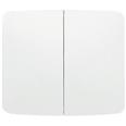 Tecla doble interruptor Arc blanc alpi - Ref. 8211 BA - NIESSEN