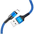 Cable 2mts USB Micro VLIGHT colors varis