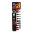 CLAU GOT JGO 12 PZ +CARRACA PROFER TOP 1/4'' PT1059