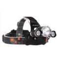 Lot frontal recargable 600 lumens 3 focus